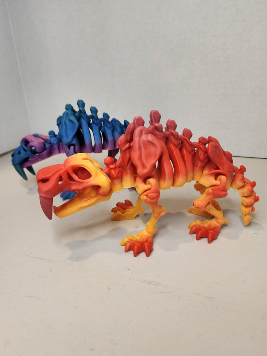 Sabertooth Tiger Skeleton