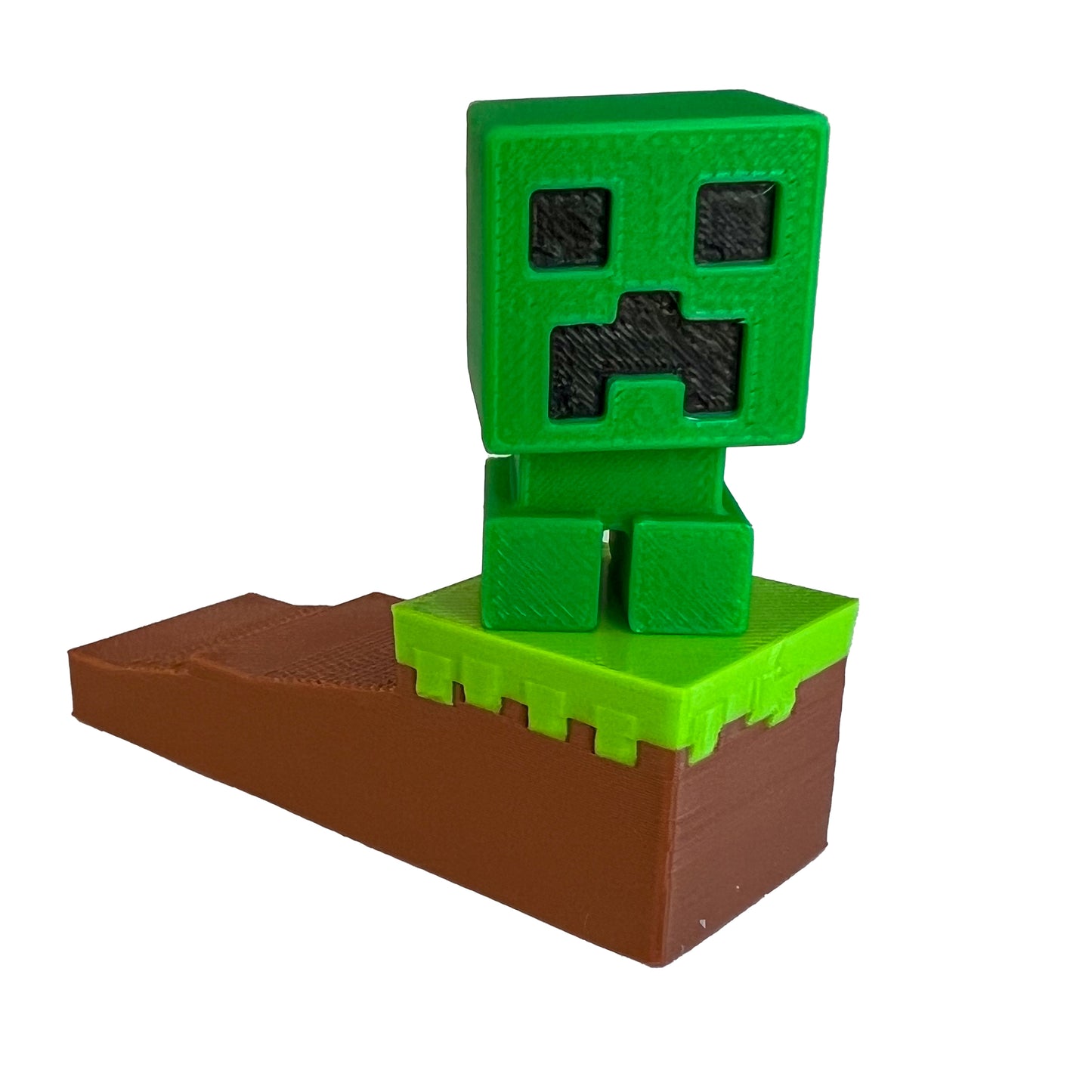 Green Block Character