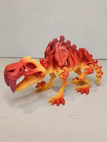Sabertooth Tiger Skeleton