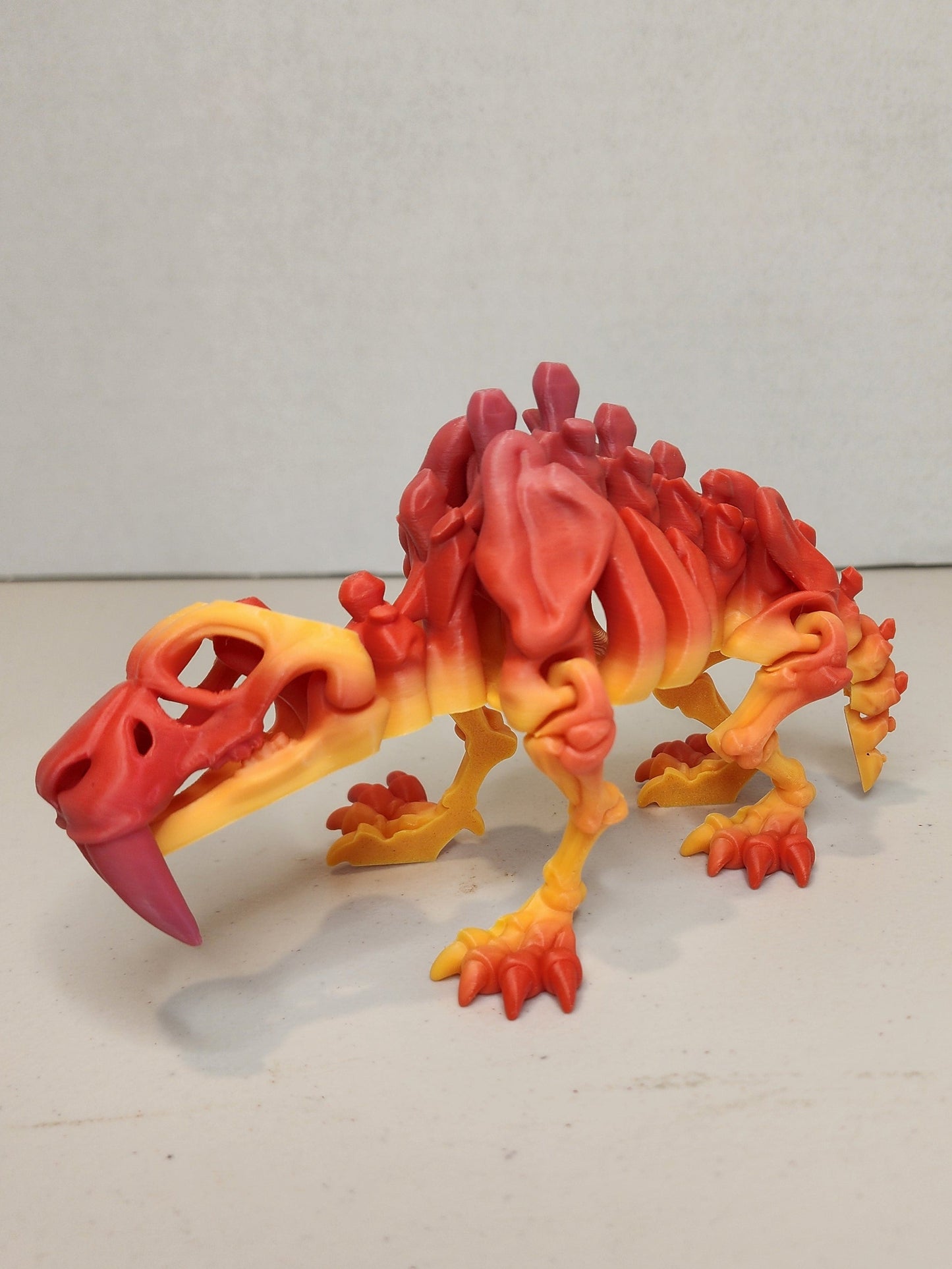 Sabertooth Tiger Skeleton