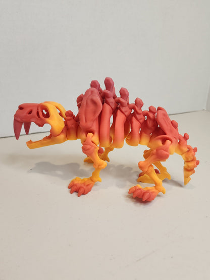 Sabertooth Tiger Skeleton