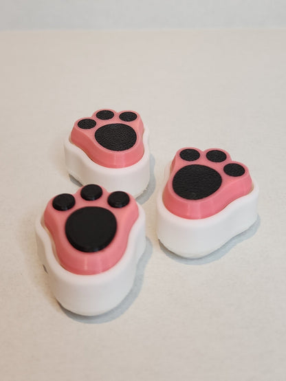 Title: Bunny Paw Clicker Fidget – 3D Printed