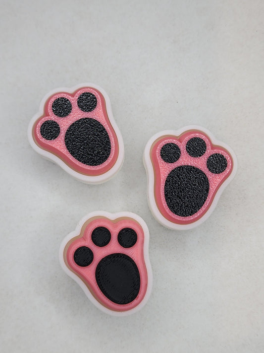 Title: Bunny Paw Clicker Fidget – 3D Printed