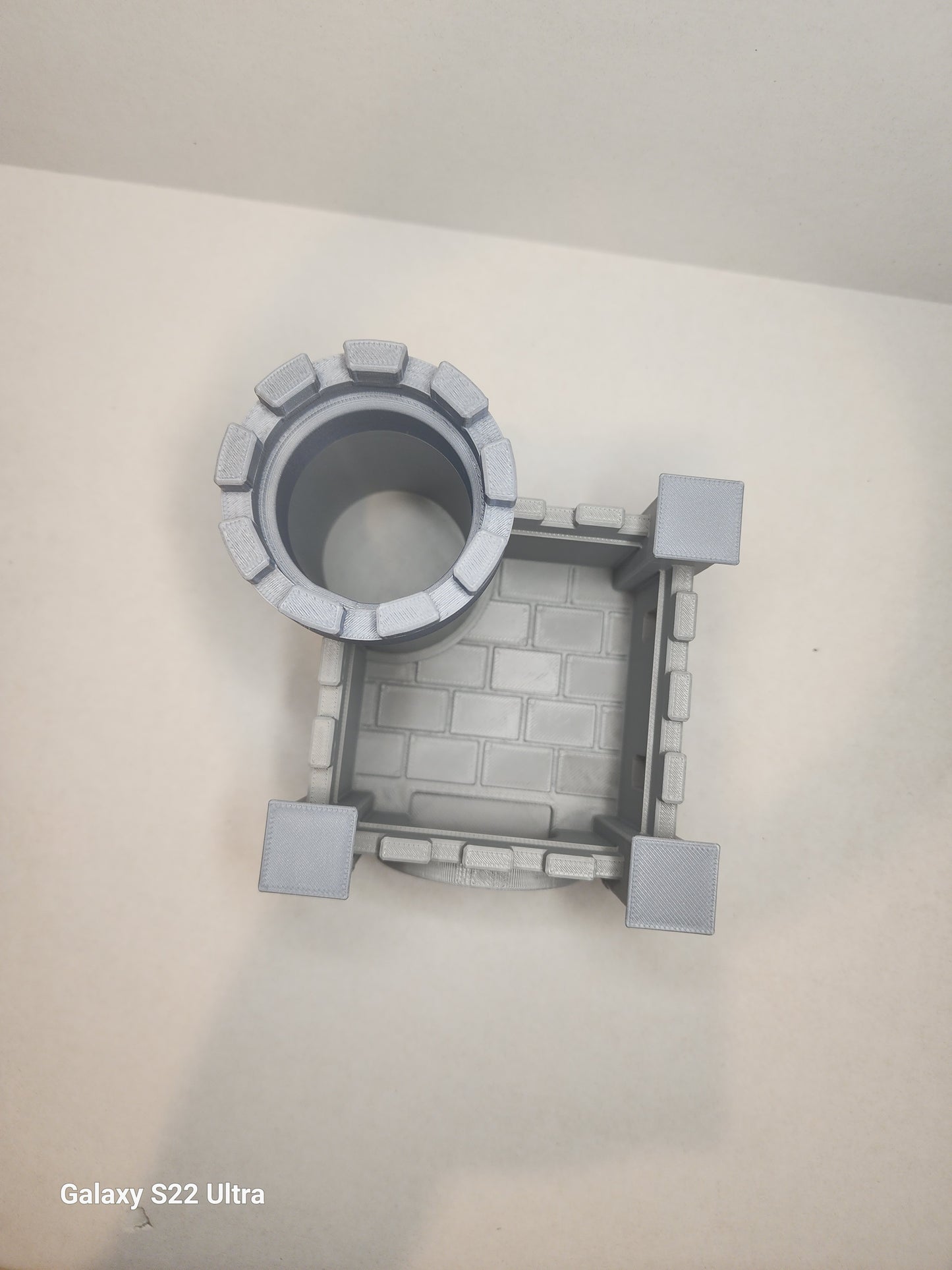 Desk Dragon with Castle