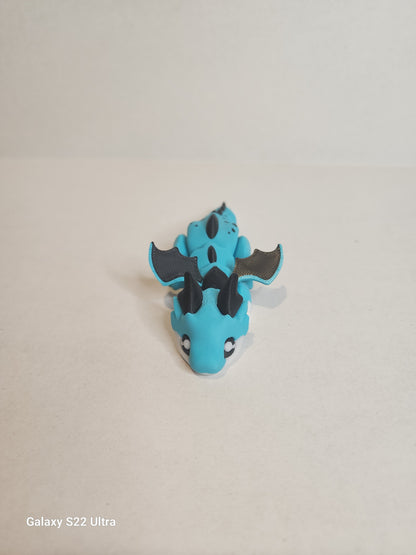 Desk Dragon with Castle