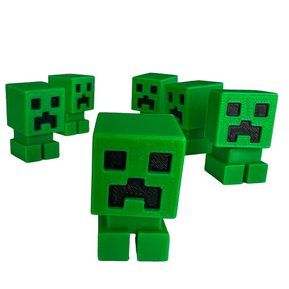 Green Block Character
