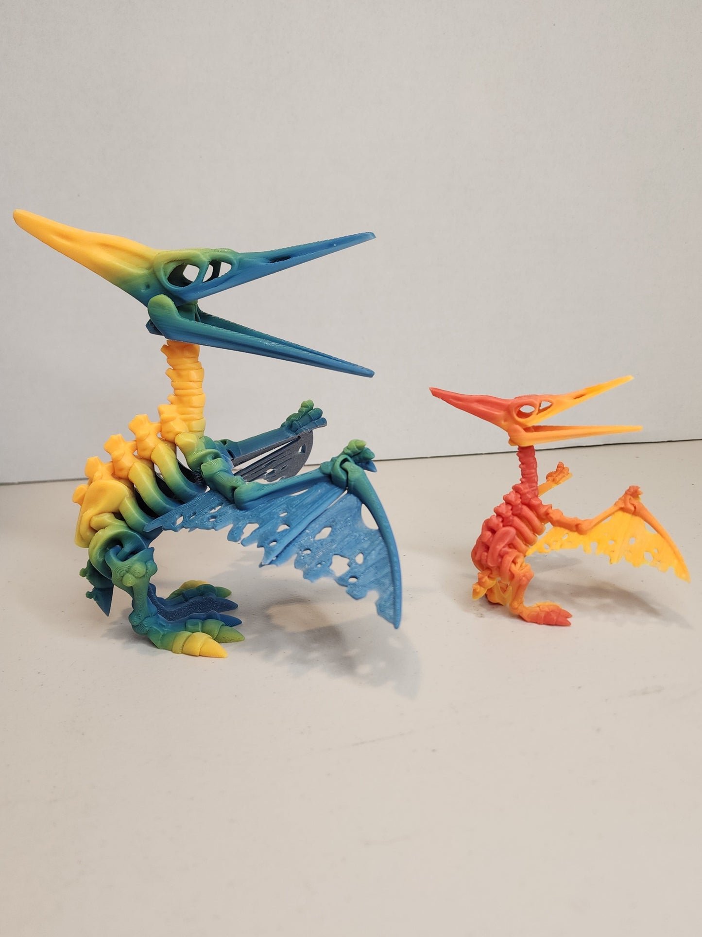 3D Printed Pterodactyl in Nest